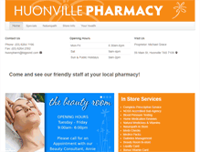 Tablet Screenshot of huonvillepharmacy.com.au